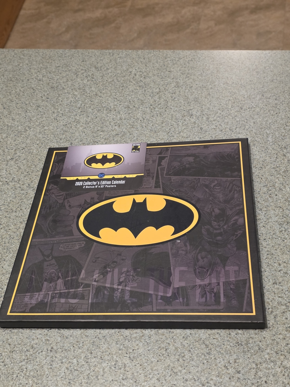 Batman 80th Anniversary 2020 Collector's Edition Calendar